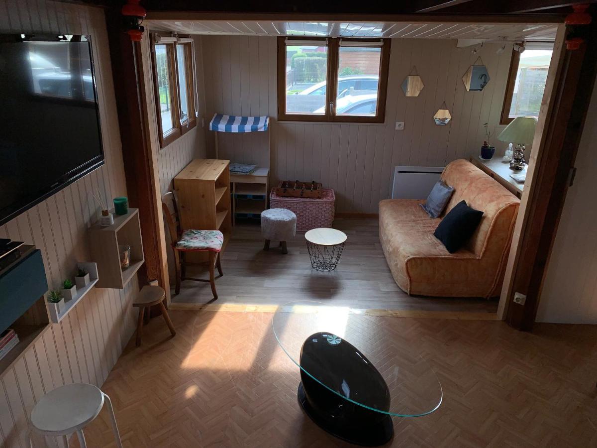 Chaleureux Chalet En Bord De Mer Merville-Franceville-Plage Zewnętrze zdjęcie
