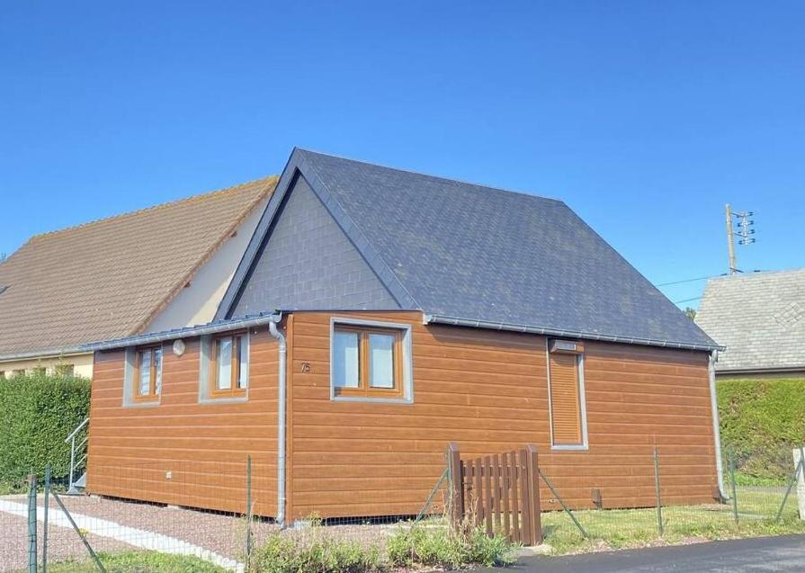 Chaleureux Chalet En Bord De Mer Merville-Franceville-Plage Zewnętrze zdjęcie