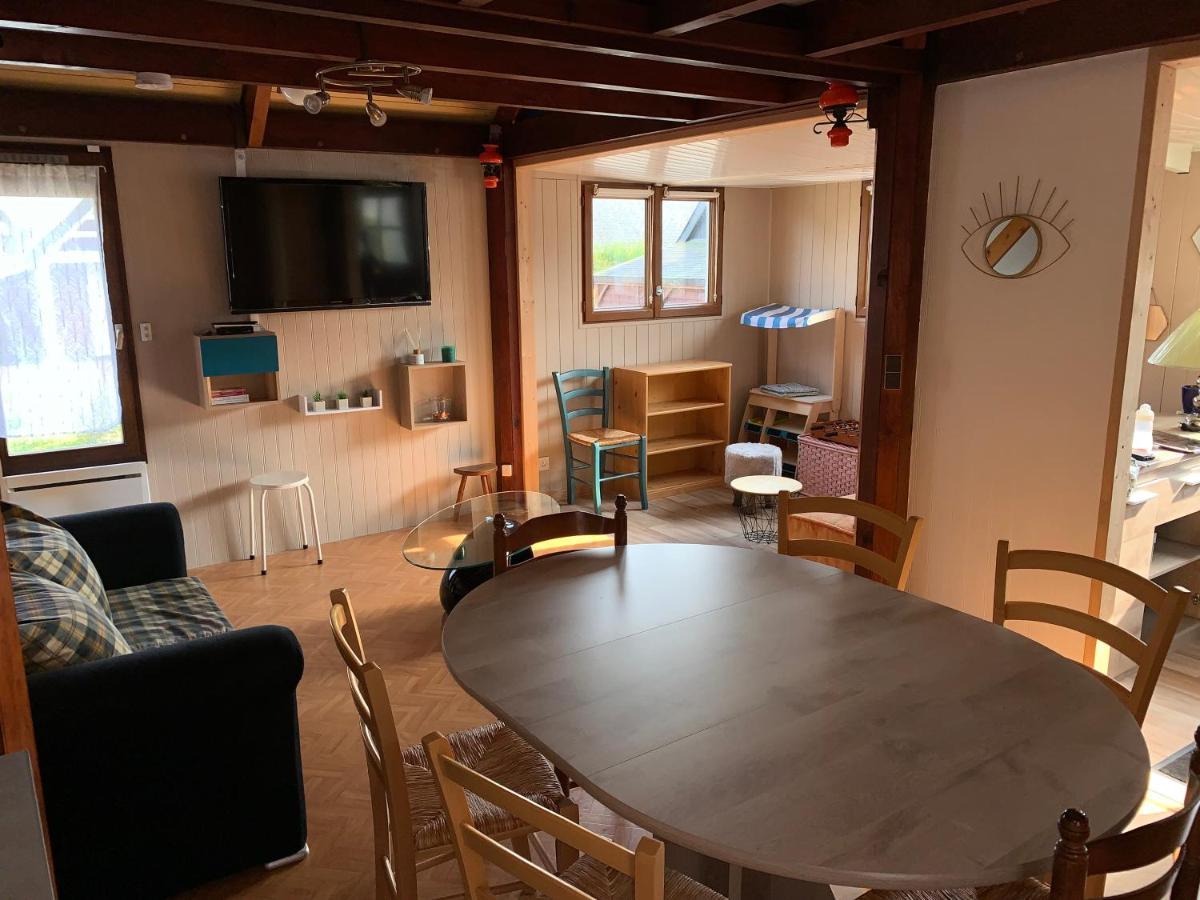Chaleureux Chalet En Bord De Mer Merville-Franceville-Plage Zewnętrze zdjęcie