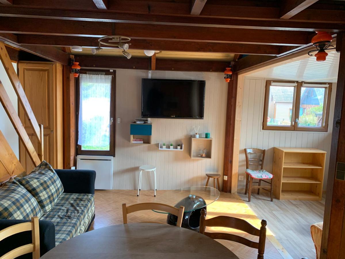 Chaleureux Chalet En Bord De Mer Merville-Franceville-Plage Zewnętrze zdjęcie